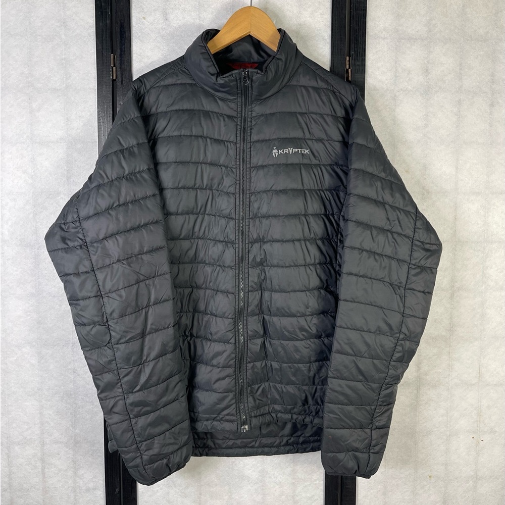 Krypton Men's Black Puffer Jacket